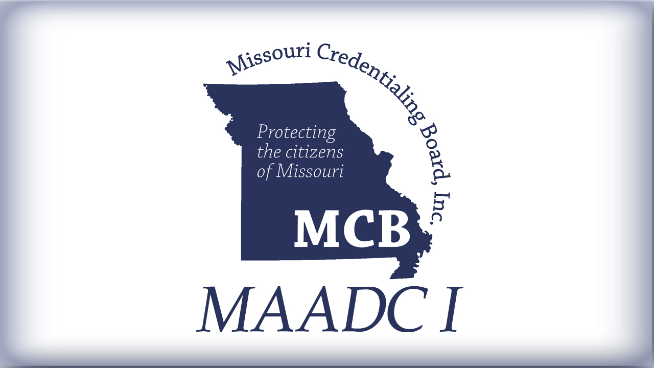 Missouri Associate Alcohol Drug Counselor I (MAADCI)