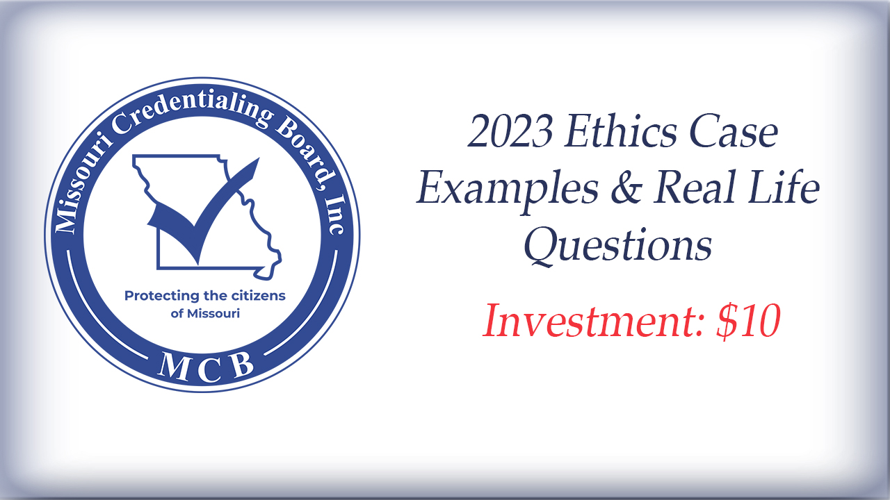 2023 Ethics Case Examples & Real Life Questions