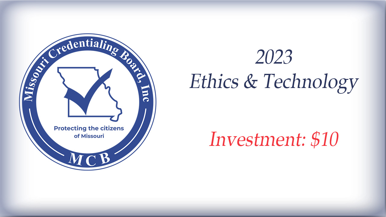 2023 Ethics & Technology