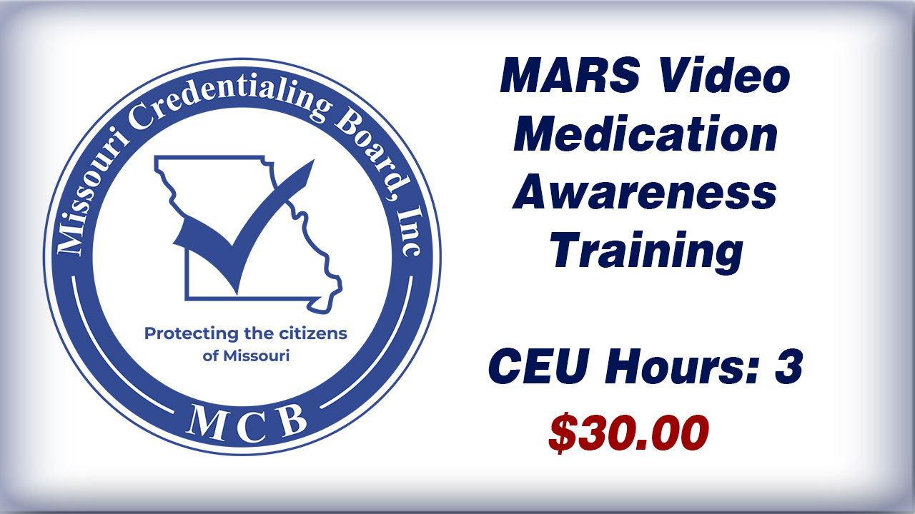MARS Video—Medication Awareness Training