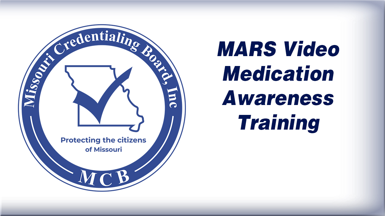 Medication Awareness Training Independent Study