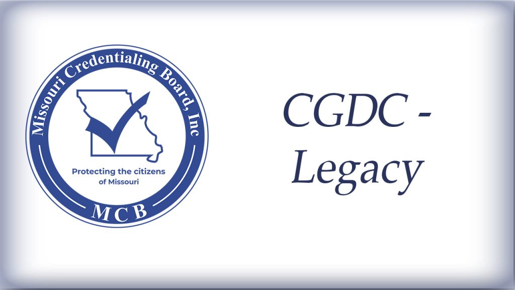 CGDC Legacy Application